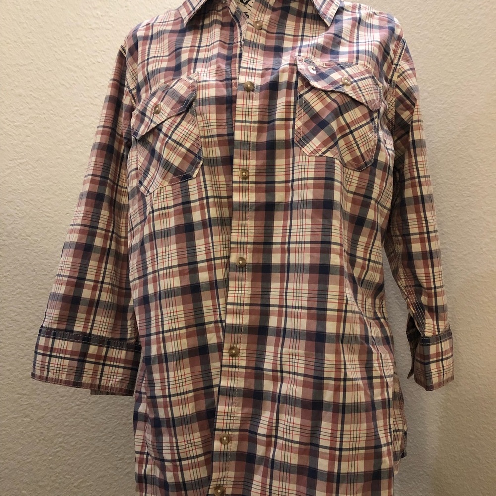 Carhartt Women's Plaid Shirt - Multicolor L